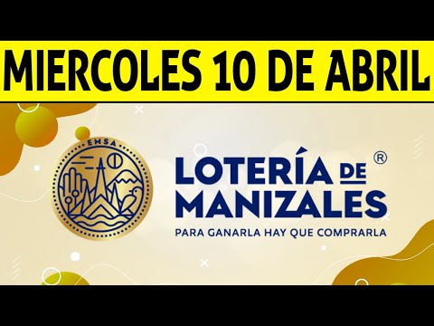 Resultados Lotería de MANIZALES del Miércoles 10 de Abril de 2024  PREMIO MAYOR