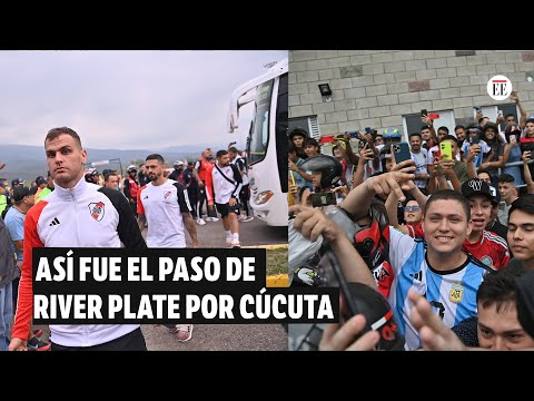 Así fue el paso de River Plate por Cúcuta, como una breve escala rumbo a Venezuela | El Espectador
