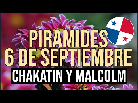 Pirámide Lotería de Panamá Miércoles 6 de Septiembre 2023  - Pirámide de Chakatin y Malcolm Ramos