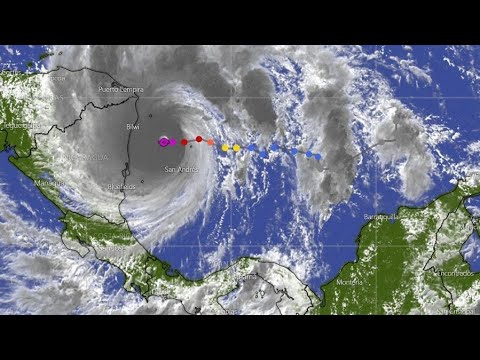 Daños del huracán Iota luego de tocar tierra en Nicaragua