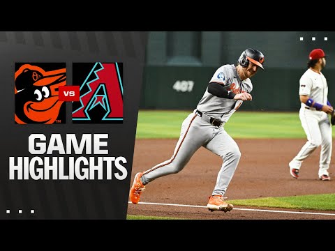 Orioles vs. D-backs Game Highlights (4/8/25) | MLB Highlights
