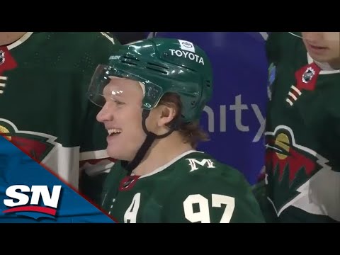 Wilds Kaprizov Hits Empty Net From Mid-Ice To Complete Hat-Trick In Six-Point Game