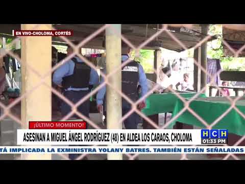 Sicarios motorizados, asesinan a dueño de billar en aldea Los Caraos, Choloma