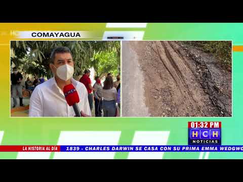 Esperan ayuda del nuevo gobierno para concluir carretera entre La Libertad y Lajas, Comayagua
