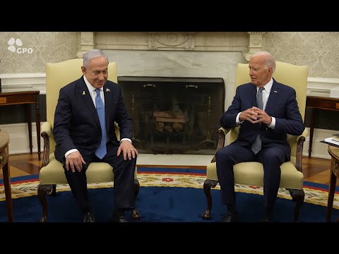 Netanyahu Calls Biden Proud IrishAmerican Zionist Meeting at White House