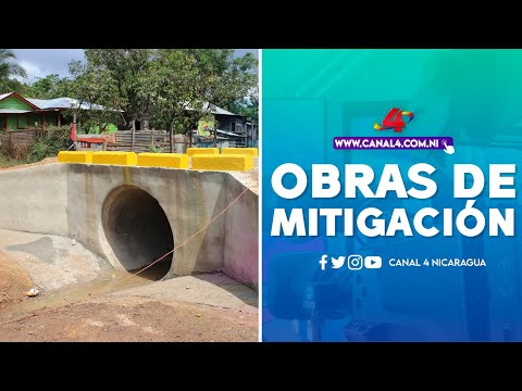 Gobierno de Nicaragua inaugura obras de mitigación ante inundaciones en Bilwi