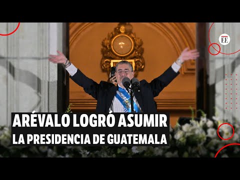 Bernardo Arévalo asumió la presidencia de Guatemala tras larga jornada de retraso | El Espectador