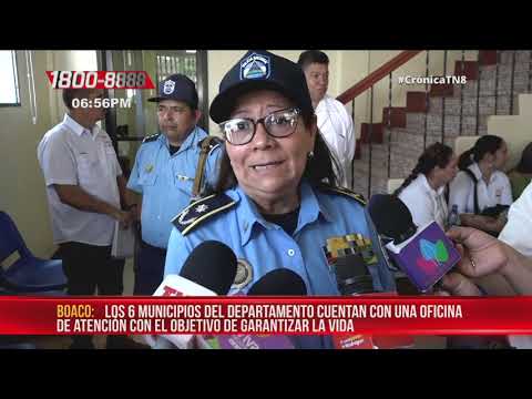 Policía Nacional relanza Comisaría de la Mujer en Boaco – Nicaragua