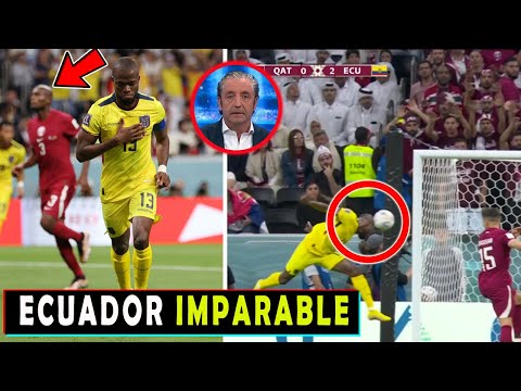 ASI REACCIONA PRENSA MUNDIAL A TRIUNFO DE ECUADOR - CATAR VS ECUADOR 0-2 QATAR 2022