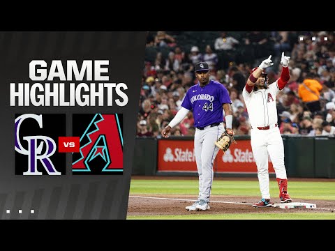 Rockies vs. D-Backs Game Highlights (3/29/24) | MLB Highlights