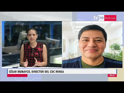 Noticias Mañana | César Munayco, director del CDC Minsa - 15/02/2023