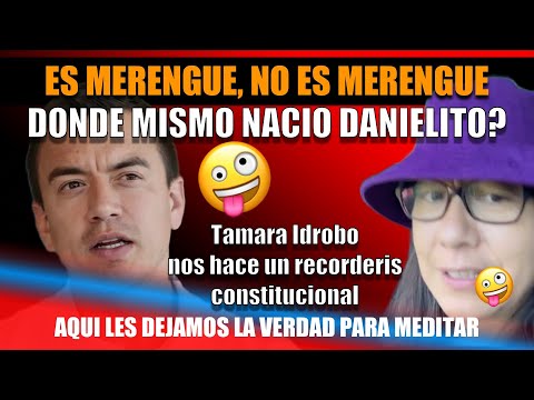 Tamara Idrovo Desenmascara: ¿Nació Daniel Novoa en Miami o Guayaquil? ¡La Constitución No Olvida!