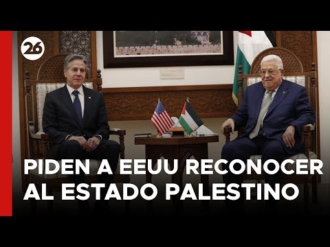 MEDIO ORIENTE | Le piden a EEUU que reconozca al Estado palestino