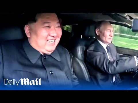 Putin and Kim Bond over shared love for animals and luxury cars during state visit