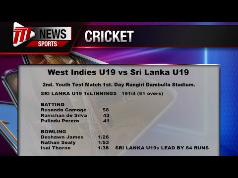 Windies Under-19 Beaten By Sri Lanka
