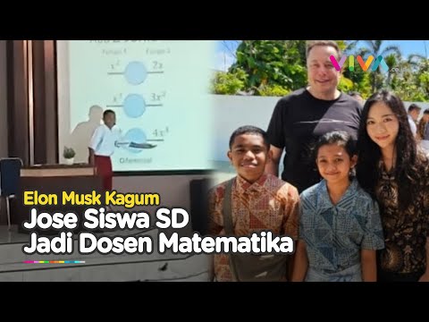 VIRAL Dipuji Elon Musk, Bocah Papua Jadi Dosen Matematika Kalkulus