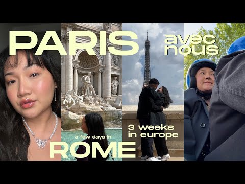 VLOG♡PARIS-ROMEครั้งแรกของเ