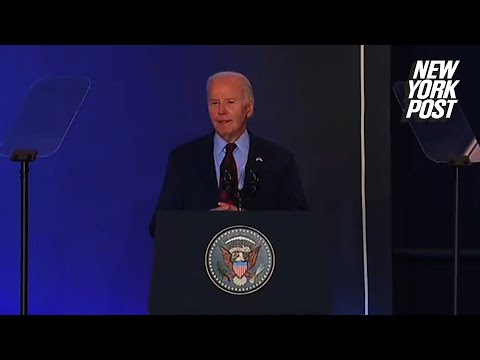 Biden forgets he’s in NYC, tells world leaders ‘Welcome to Washington’ during speech in Manhattan