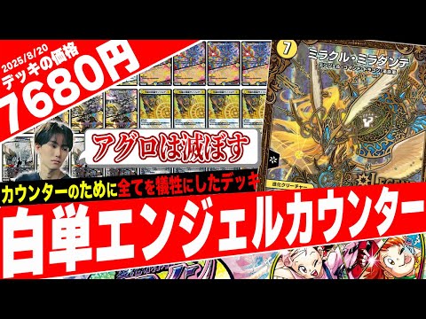 殴るデッキを全て破壊する"最強"の受けデッキ‼️新カードで有り得ない強化を貰った『白単カウンター』の威力がヤバ過ぎたので紹介【フェアリーch】