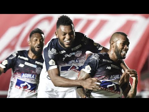 América vs Junior (0-2): Superliga 2020, Julio Comesaña y Freddy Hinestroza celebran el título