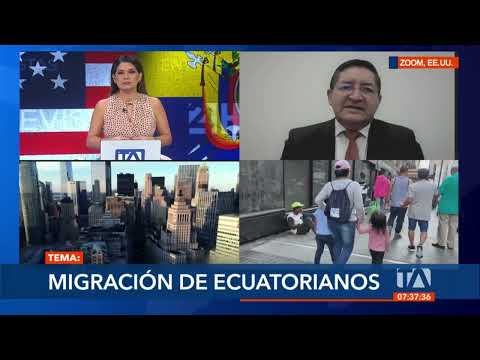 José Sandoval: Hay una idea errónea de los ecuatorianos sobre la situación en EE.UU.