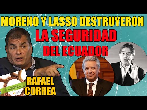 Correa: Moreno y Lasso destruyeron la patria con la complicidad de los medios