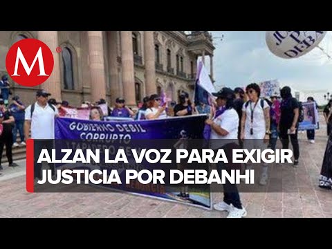 Marchan para exigir justicia por Debanhi Escobar a un año de su feminicidio