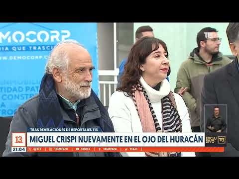 Miguel Crispi nuevamente en el ojo del huracán tras revelaciones de Reportajes T13