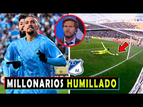 ASI REACCIONA PRENSA BOLIVIANA a TRIUNFO de BOLIVAR vs MILLONARIOS en COPA LIBERTADORES