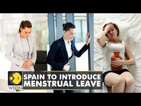 🌎Spain to introduce menstrual leave: Three-day sick leave for painful periods | World English News