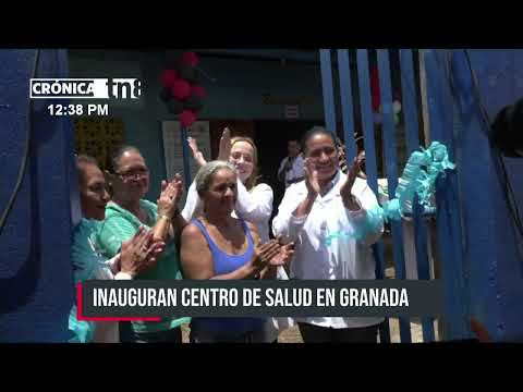 Mayor acceso: Inauguran centro de salud en «El Pantanal», Granada - Nicaragua