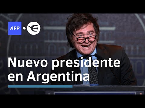 Resumen: El economista libertario Javier Milei gana la presidencia de Argentina • Vía AFP Español
