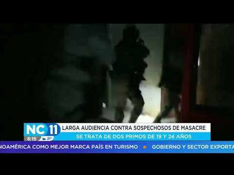Audiencia contra sospechosos de masacre de Buenos Aires cumple más de 24 horas