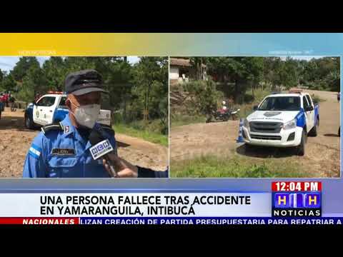 De manera accidental habría fallecido una persona en Yamaranguila, Intibucá