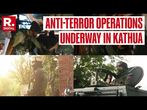 Kathua Anti-Terror Operations: 3-4 Jaish Terrorists Trapped In Billawar Area | Jammu & Kashmir Polls