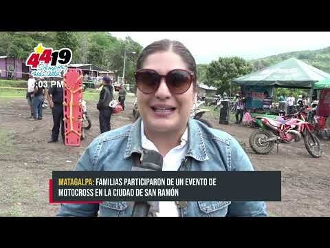 Adrenalina pura en evento de motos en San Ramón, Matagalpa - Nicaragua