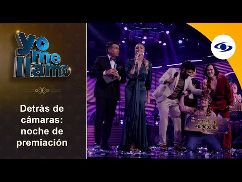 Así se vivieron detrás de cámaras los momentos previos a la noche de premiación en Yo Me Llamo