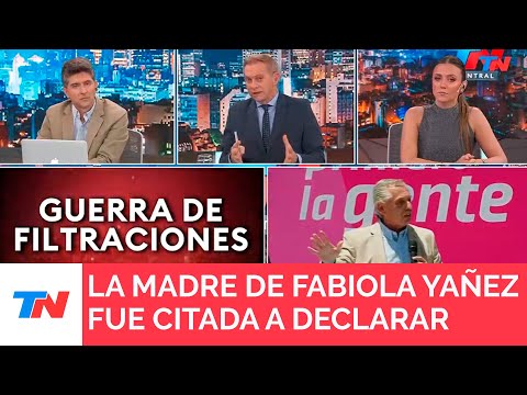 El expresidente Fernández difundió chats con su suegra para demostrar su preocupación por Yañez