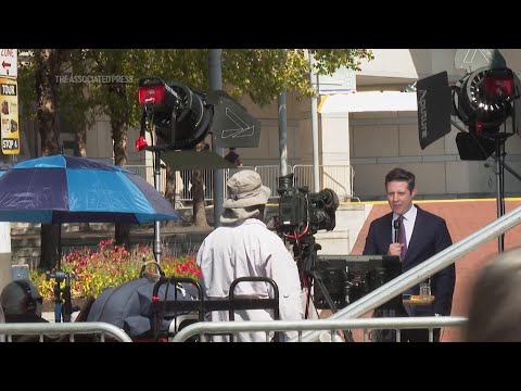 Security preparations underway ahead of the presidential debate in Philadelphia