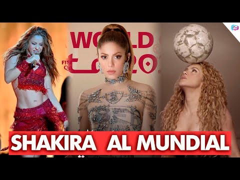 Shakira rumbo al mundial de Qatar. La reina de los mundiales estará en la ceremonia de inauguración.