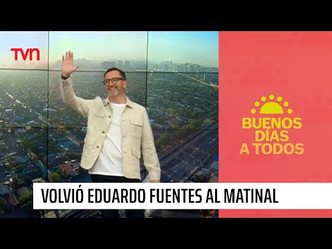 Tras su exitosa conducción en Olmué 2024: Eduardo Fuentes regresa al Buenos Días a Todos