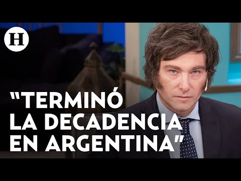 Javier Milei tras ganar las elecciones presidenciales, promete que Argentina será potencial mundial