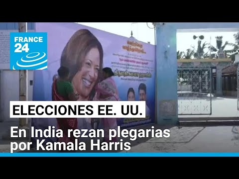 Oraciones por Kamala Harris se escuchan en el pueblo de India donde nació su abuelo