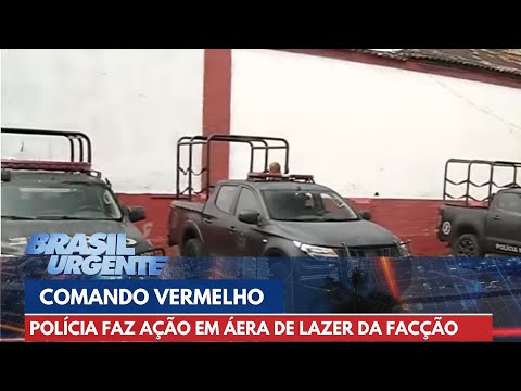 Bope encontra área de lazer do Comando Vermelho no RJ | Brasil Urgente