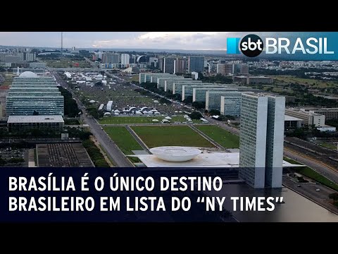 Brasília é o único destino brasileiro em lista de recomendações da NY Times | SBT Brasil (13/01/24)