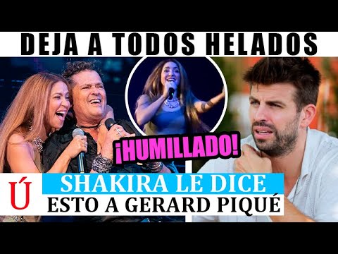 SORPRENDENTE CANCIÓN de Shakira HUMILLA a Piqué con Milan ASÍ apareció en concierto con Carlos Vives