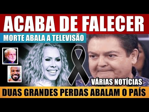 M0RRE GRANDE NOME l FAUSTÃO, após PROBLEMA INESPERADO, chega notícia l JOELMA l TONY RAMOS