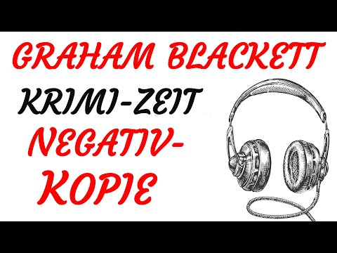 KRIMI Hörspiel - Graham Blackett - DIE NEGATIVKOPIE (1983)