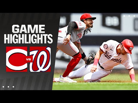 Reds vs. Nationals Game Highlights (7/21/24) | MLB Highlights