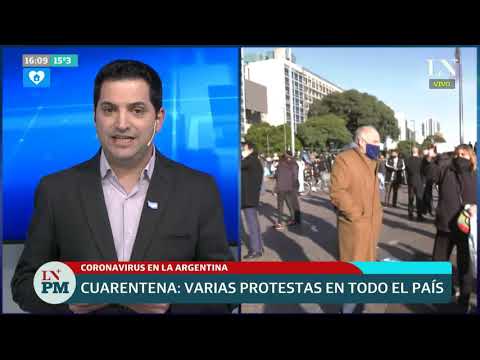 Manifestaciones en Argentina contra la cuarentena: El Gobierno está provocando a la gente